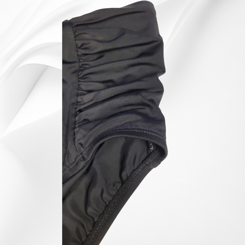 Plus-Size Black Swim Briefs (NWT) - Picture 2 of 3